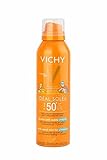 Vichy Idéal Soleil Spray Anti-Sabbia Sonnen- und Sandschutz-Spray für Kinder, mit SPF 50+