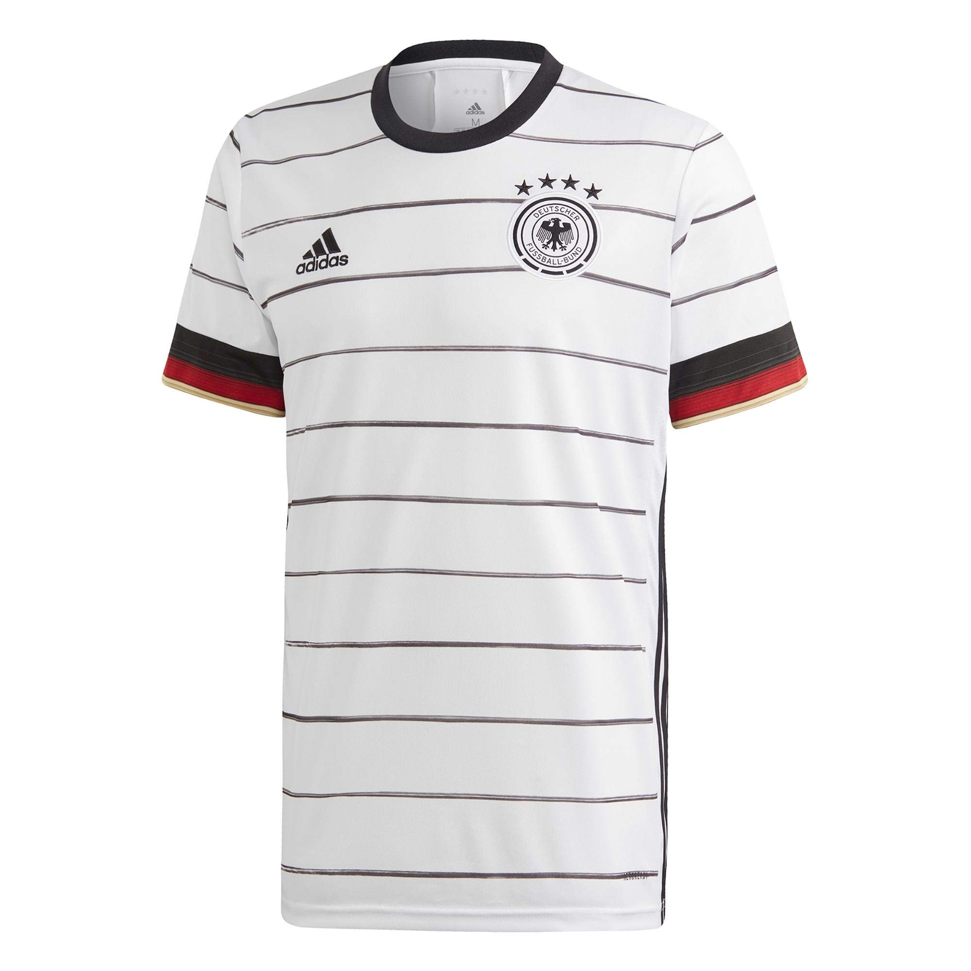adidas Herren DFB H JSY T-Shirt, Blanco/Negro, 3XL