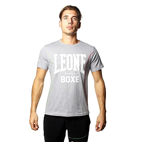 Leone 1947 Lsm1240 Sport Fight T-Shirt, Herren XXL Grau