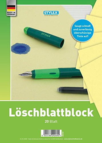 Löschblattblock, A4, 20 Blatt, 20 Stk.