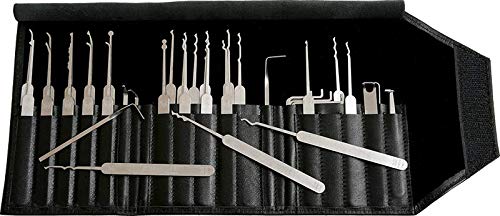 MULTIPICK ELITE 37 Profi Dietrich Set - [37 Teile] Made in Germany - Lockpick Tool, Schlösser knacken - Lock Picks inkl. Spanner - Schloss picking - Pick Set - Lockpicking Kit