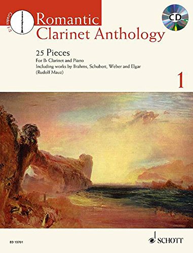Romantic clarinet anthology Volume 1 +CD --- Clarinette et Piano