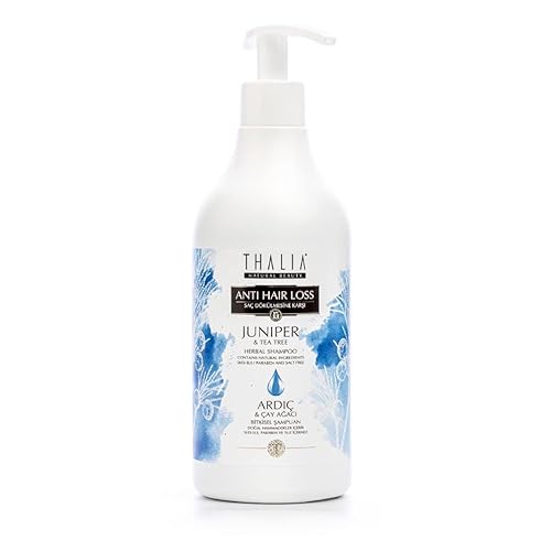 Thalia Wacholder & Teebaum Anti Schuppen Shampoo 500 ml – Pflegt Ihr Haar auf natürliche Weise, gegen Schuppen und Irritationen, Kundenkopfhautpflege