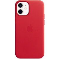 Leder Case mit MagSafe (PRODUCT)RED für iPhone 12 mini rot