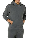 Amazon Aware Herren Fleece-Hoodie, Dunkelgrau Meliert, XXL