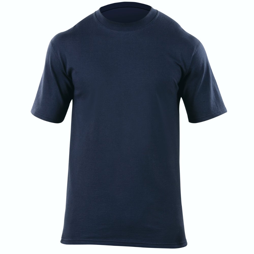 5.11 Tactical Herren Station Wear Kurzarm T-Shirt Rundhals Style 40005, Herren, Fire Navy, Large