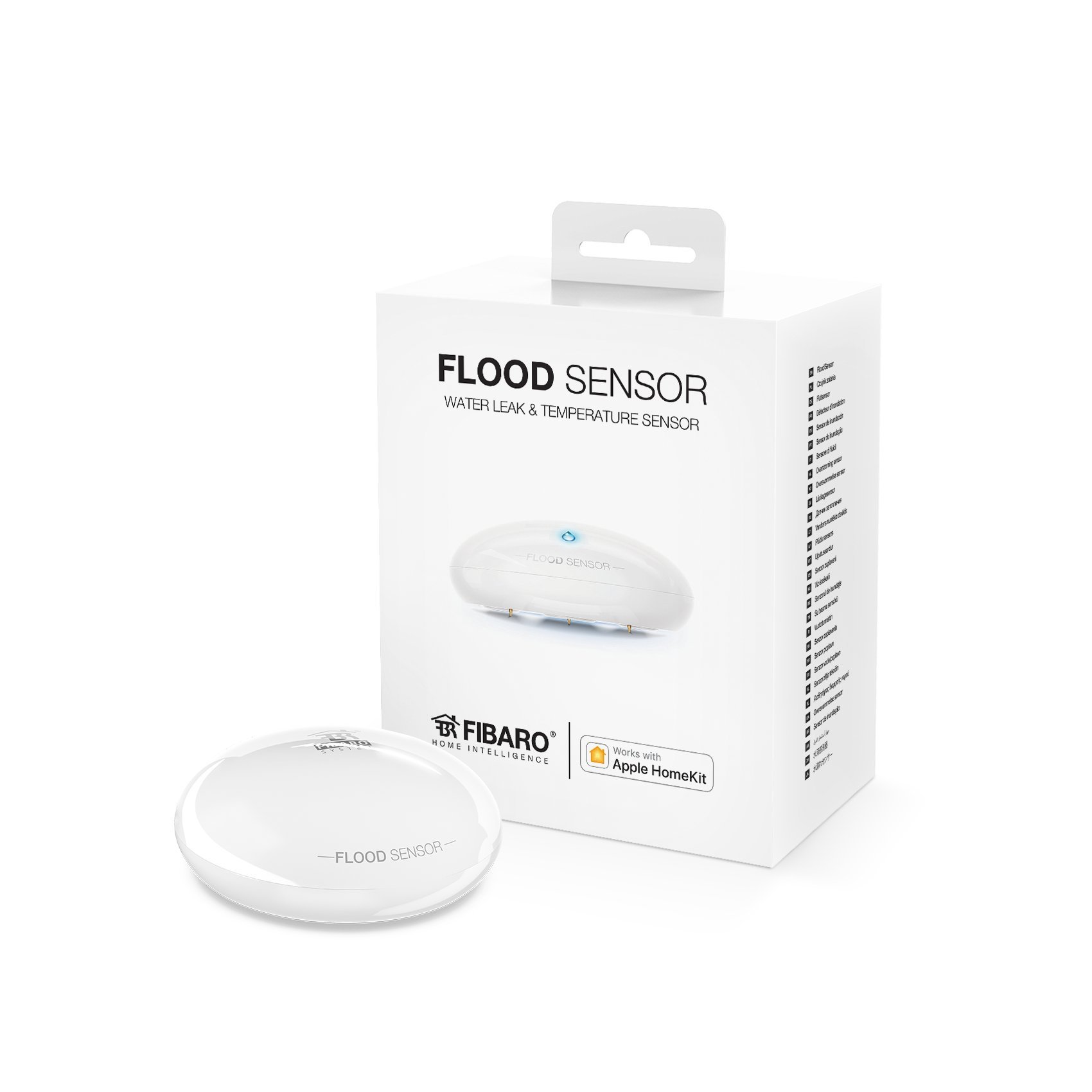 FIBARO FGBHFS-101 Wassermelder (Apple HomeKit), Weiß