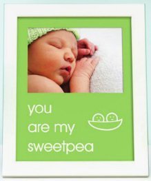 Pearhead - sentiment frame - you are my sweetpea - green - 70175 by Pearhead