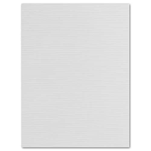 100 DIN A5 Einzelkarten Papierbögen mit Leinenstruktur - Hochweiß - 240 g/m² - 14,8 x 21 cm - Bastelbogen Tonpapier Fotokarton Bastelpapier Tonkarton - FarbenFroh