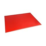 Hygiplas Schneidebrett mit hoher Dichte, Rot, 1,2 x 45 x 60 cm