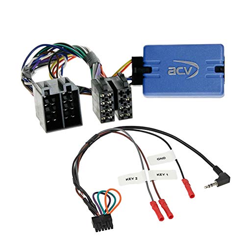 Lenkradfernbedienung Adapter Interface LFB Multi-Anschluss passend für Citroen C3 Pluriel kompatibel mit verschiedenen Autoradios
