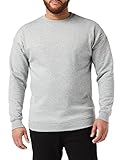 Urban Classics TB1591 Herren Pullover Sweat Crewneck Grey (Grey 111), Medium