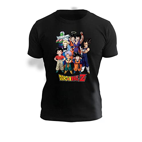 ABYstyle - Dragon Ball Z T-Shirt Groupe Goku, Schwarz , Small