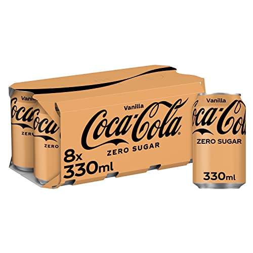 Coca-Cola Zero Sugar Vanille 8 x 330 ml