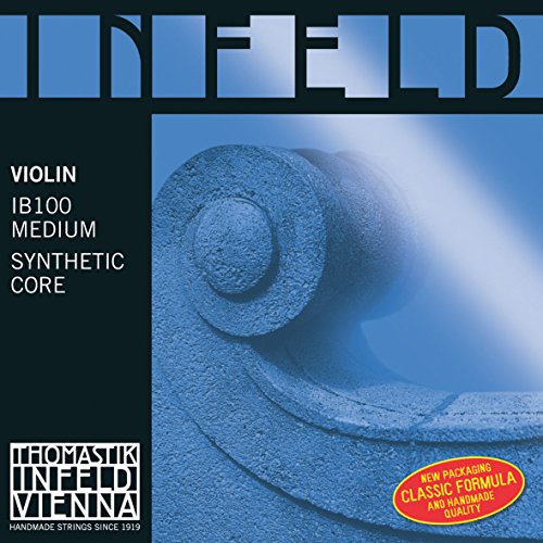 Thomastik 633879 Saiten für Violine Infeld Hybridkern, Satz blau 4/4 Medium