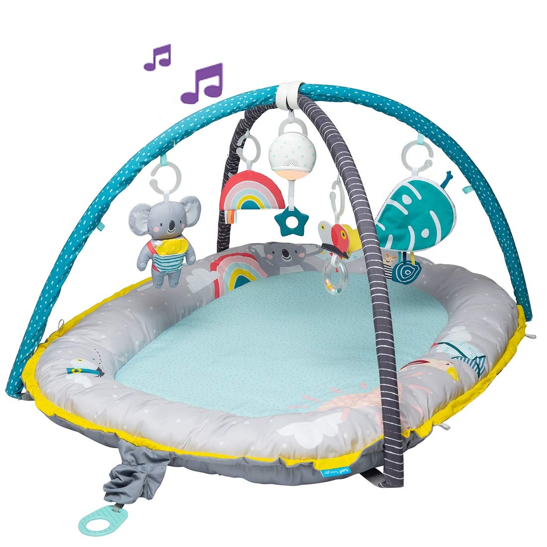 Taf Toys 4 in 1 Music Light Thickly Padded Koala Musical Cozy Gym Baby nest Interactive Baby Mat. Baby’s Activity Entertainment Center for Easier Development and Easier Parenting