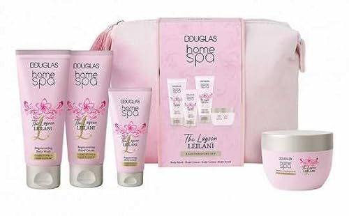 Douglas - Home Spa - The Lagoon Leilani - Regenerating Set - Body Wash 75ml + Hand Cream 30ml + Body Lotion 75ml + Body Scrub 100ml