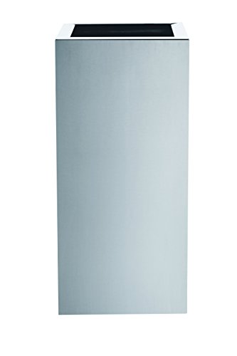 Hobby Flower Steel Pflanzgefäß mit Selbstbewässerungssystem 35 x 35 x 90 cm Glänzend