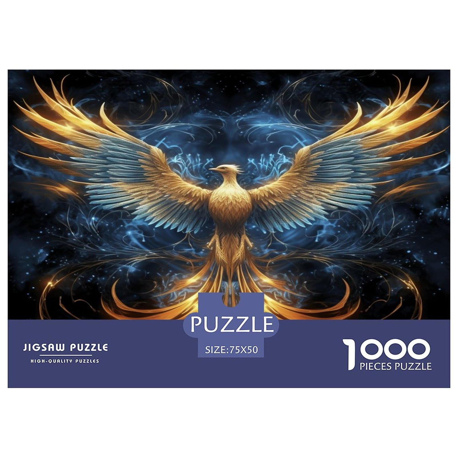 Galaxy Phoenix 1000 Teile Für Erwachsene Puzzle Home Decor Family Challenging Games Educational Game Geburtstag Stress Relief Toy 1000pcs (75x50cm)