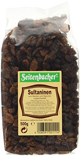 Seitenbacher Sultaninen, 12er Pack (12 x 500 g)