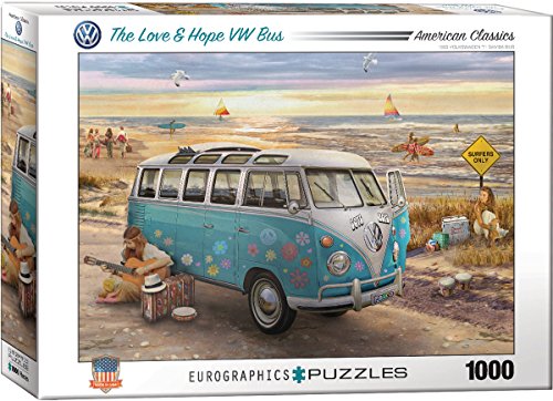 empireposter Der Liebe & Frieden VW Bus 1000 Teile Puzzle