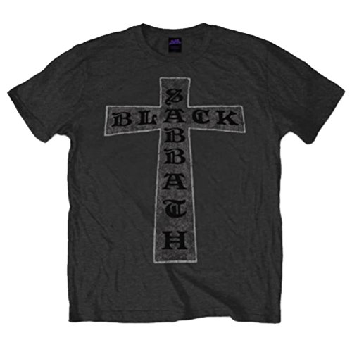Black Sabbath Merchandise Herren Fan T-Shirt Cross von Gr: M