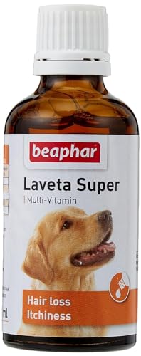 Beaphar Laveta Super Dog 50ML - EIN Präparat zur Verbesserung des Fellzustandes von Hunden