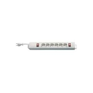 REV® Supra-Line mit 2 Schaltern, 6-fach, weiß/weiß
