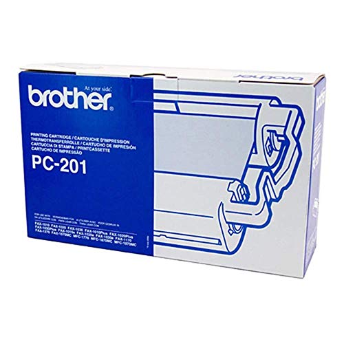 Brother PC201 Mehrfachkassette mit Farbband Kapazität 420 Seiten Schwarz