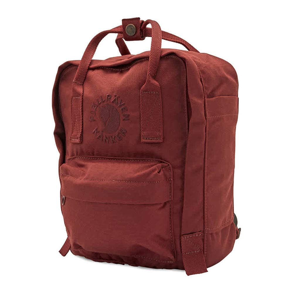 Fjällräven F23549 Re-Kånken Mini Rucksack, rot (Ox Red), 13 x 20 x 29 cm, 7 L