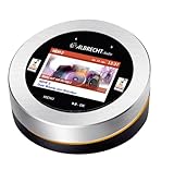 Albrecht DR 50 B, DAB+/UKW Digitalradio-Tuner und Bluetooth Empfänger, mit Farbdisplay und Touchscreen, Farbe: schwarz