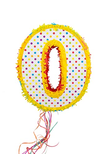Folat Piñata * ZAHL 0 * für den 0. Kindergeburtstag | Super für Zahl 1