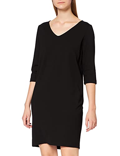SELECTED FEMME Damen SLFCARO-TUNNI 3/4 Short Dress B NOOS Kleid, Black, XS
