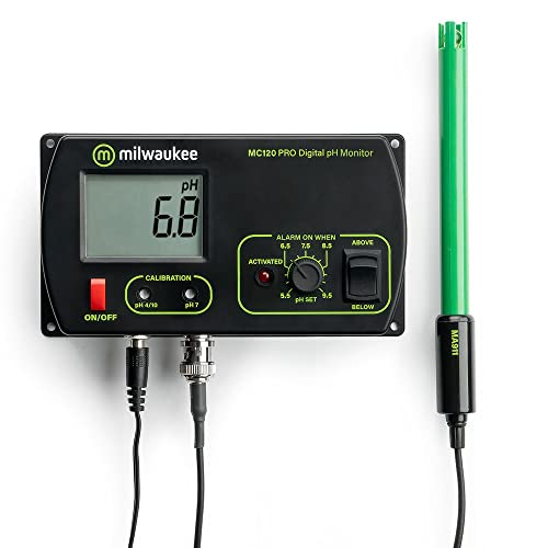 Milwaukee pH-Messgerät MC120 PRO inkl. pH-Elektrode | pH-Monitor