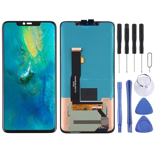 Handy Reparaturteile LCD-Bildschirm und Digitalisierer Full Assembly (Keine Fingerabdruck-Identifikation) für Huawei Mate 20 Pro/Lya-L09 / Lya-L29 / Lya-AL00 / Lya-TL00 / LYA-AL10 / LYA-L0C (schwarz