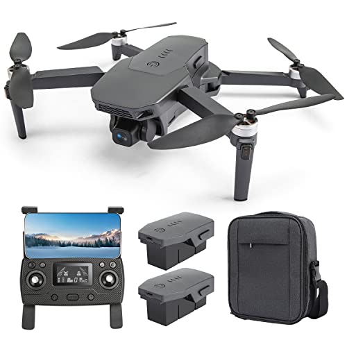 Tucok 012S Drohnen mit Kamera für Erwachsene 4K, 60 Minuten lange Flugzeit, GPS 5G FPV Quadcopter für Anfänger mit optischer Durchflusspositionierung, Wegpunkt-Flug, bürstenloser Motor