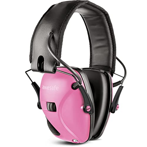 Elektronischer Schieß-Ohrenschützer, Awesafe GF01 Lärmminderung Klangverstärkung Elektronischer Gehörschutz, Gehörschutz, NRR 22 dB, Ideal zum Schießen und Jagen