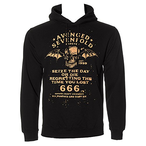 Avenged Sevenfold Seize The Day Hoodie (Black)