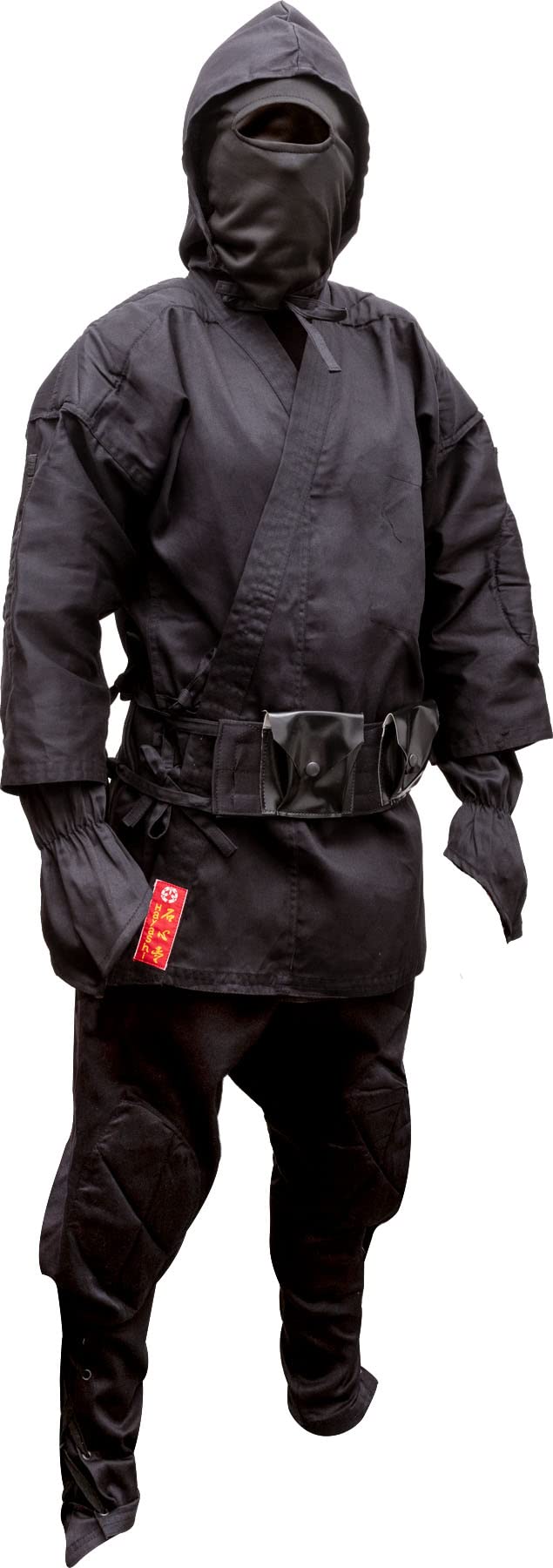 Hayashi Ninja Anzug „Kendo“ mit Zubehör - schwarz, Gr. 170 cm