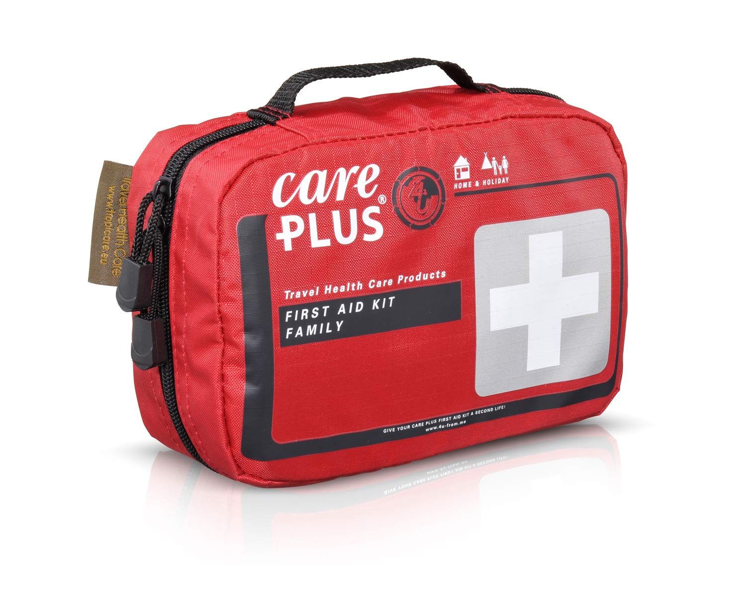 Care Plus Verbanskasten First Aid Kit - Family, rot, One Size, 38325