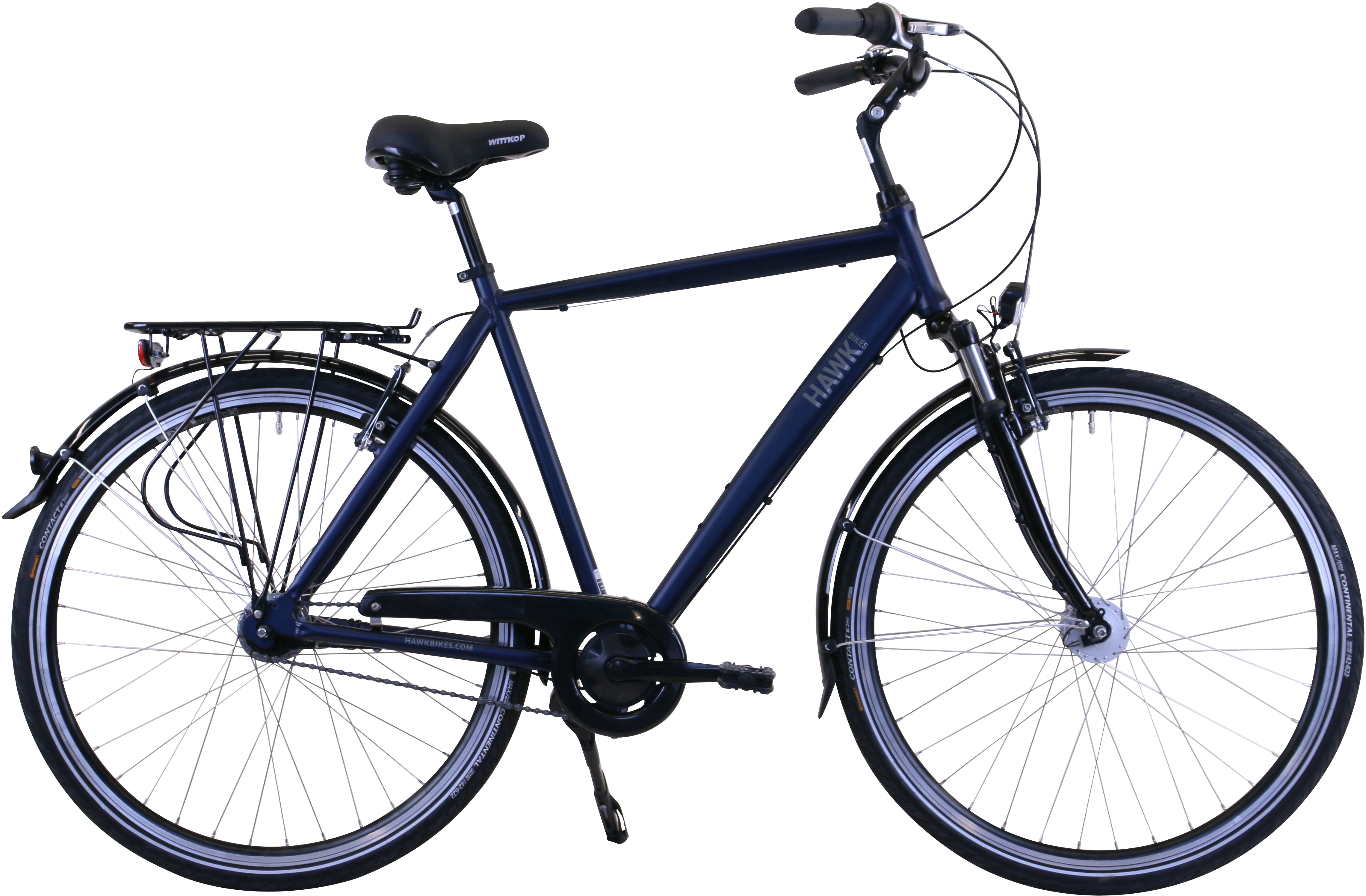 HAWK Bikes Cityrad "Gent Deluxe", 7 Gang, Shimano, Nabenschaltung
