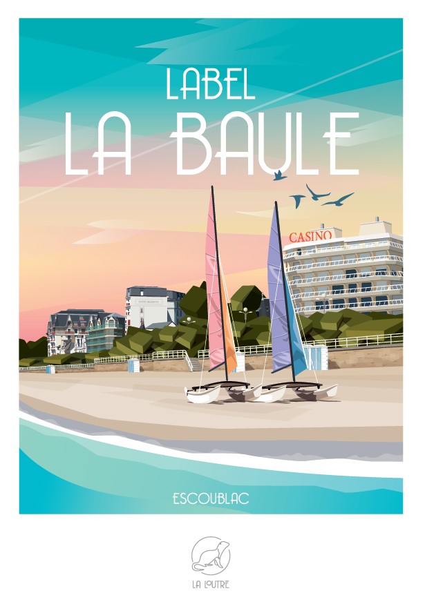 La Loutre Label LA BAULE 1000 Teile Puzzle Puzzle-La-Loutre-7355