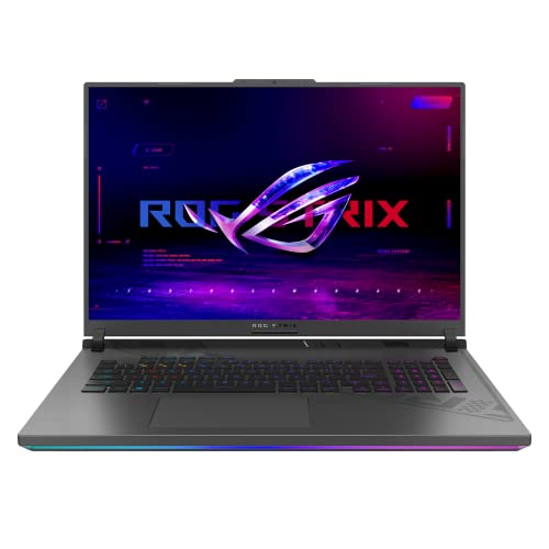 ASUS ROG Strix G18 Gaming Laptop | 18" FHD+ 165Hz/7ms entspiegeltes IPS Display | Intel Core i7-13650HX | 16 GB RAM | 1 TB SSD | NVIDIA RTX 4060 | QWERTZ Tastatur | Eclipse Gray