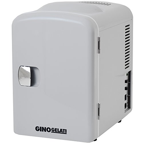 Gino Gelati 4 Liter 2 in 1 Mini Kühlschrank Kühlbox Warmhaltebox Campingkühlschrank 12 & 220 Volt, kühlt bis 25°C unter Umgebungstemperatur