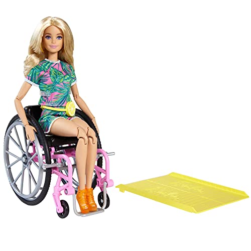 Barbie GRB93 Fashionista + Wheelchair Accy 1