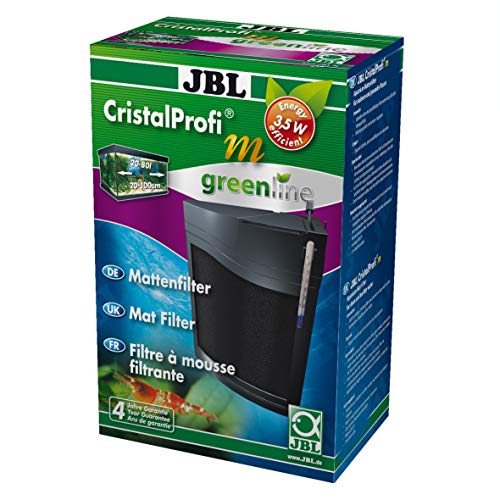 JBL CristalProfi m greenline Mattenfilter inkl. Pumpe für Aquarien von 20 - 80 l