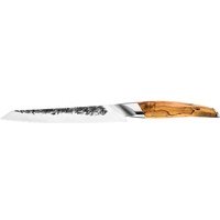 Forged Brotmesser Katai, 20cm, Aus japanischem VG10 Stahl, Von Hand in 5 Schichten geschmiedet, Verpackt in Einer luxuriösen Holzkiste