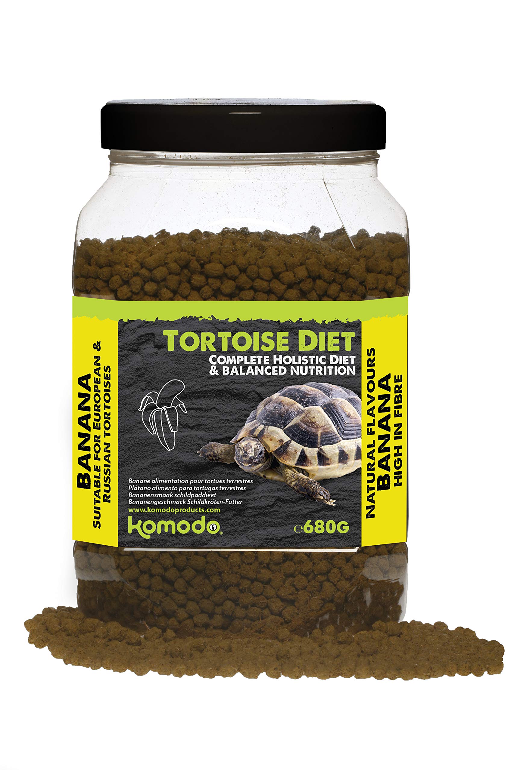 Komodo Complete Holistic Tortoise Diet : Banana Flavour 680g