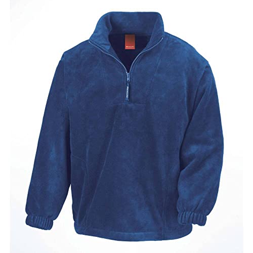 Result Herren Unisex Unlined Active Fleece Jacke, blau (Marineblau), XXXL