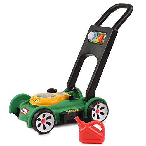 Little Tikes Gas n' Go Mower - Realistischer Rasenmäher für das Spielen im Freien - Kinderspielzeug für den Garten mit mechanischen Geräuschen, beweglichen Gashebel und Benzinkanister. Ab 18 Monaten.
